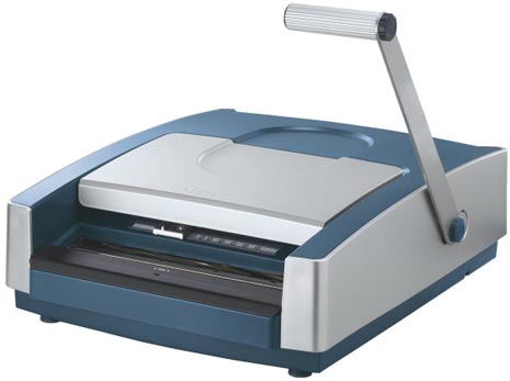 gbc WIREBIND 500E rilegatrice elettrica ad anelli metallici., marchio LEITZ.