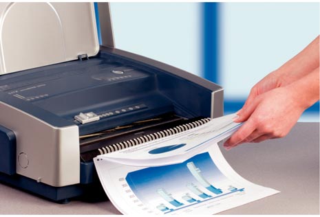 gbc WIREBIND 500E rilegatrice elettrica ad anelli metallici., marchio LEITZ.