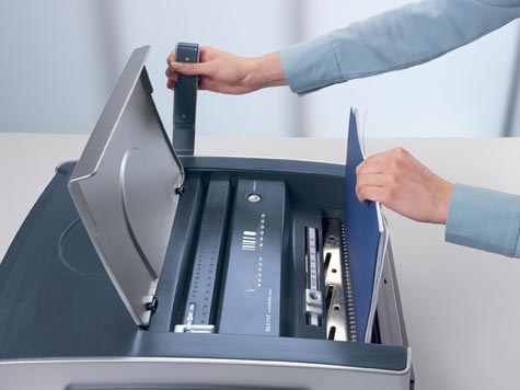 gbc WIREBIND 500E rilegatrice elettrica ad anelli metallici., marchio LEITZ.