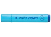 ideal Evidanziatore fluorescente AZZURRO TRATTO VIDEO fia830505.