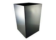 ideal Kartell, Linea Segmenti, Cestino quadrato, nero KAR510009.