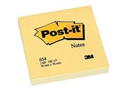 ideal Post-it Note 3m, 654 Giallo Canary MIF23279.