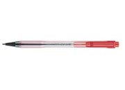 acco Penna ROSSA a scatto ad inchiostro fluido, punta da 1mm MIF29361R.