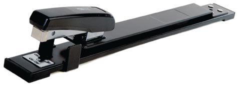 gbc Cucitrice a braccio lungo Leone 589 punti passo 12mm (24-6), struttura in acciaio, caricatore da 100 punti.