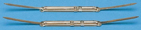 gbc Fastener rilegatori, rilegafogli, clip archivio, in acciaio nichelato interasse fori 8cm, Per rilegare plichi di documenti alti fino a 50mm.