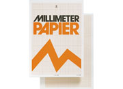  Blocco Millimeter papier (opaca) in formato A3 (29,7x42cm) rug3446.50.