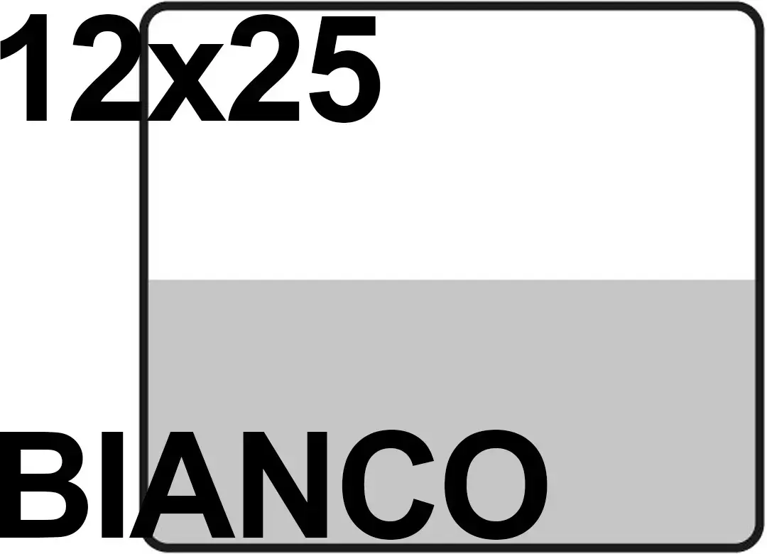 gbc Segnapagina 12x25mm, adesivoPERMANENTE, scrivibili, BIANCHI 3EL10511.