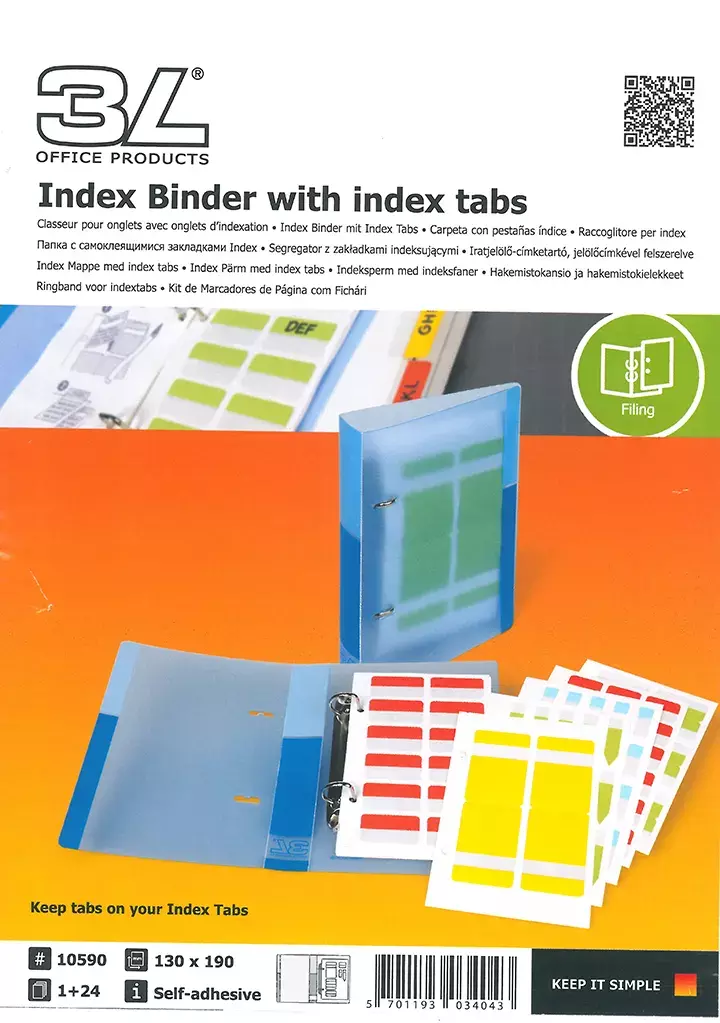 gbc Assortimento Segnapagina-Cavalierini, suRaccoglitore, ASSORTITI 24 foglietti assortiti in formati e colori contenuti in pratico raccoglitore quadernetto ad anelli. PER AVERE SEMPRE SOTTOMANO IL SEGNAPAGINA ADATTO ALLE VARIE SITUAZIONI. Prodotto originale Danese. MADE IN DENMARK..