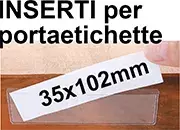 gbc EtichetteSuCartoncinoA5 PreFustellate perPortaetichette 35x102mm 3EL19017.