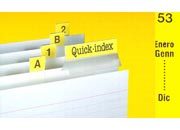 gbc Cavalierini Quick Index Strips GIALLO 3EL251027.