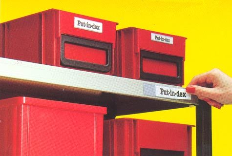 legatoria PortaetichetteAdesivo IndustrialeTagliabile, ShelvingLabelHolder 40x150mm In strisce tagliabili a misura. Particolarmente resistenti, con adesivo rinforzato. Perfetti per contrassegnare scaffali, casse, armadi, cassetti. Compresi cartoncini.