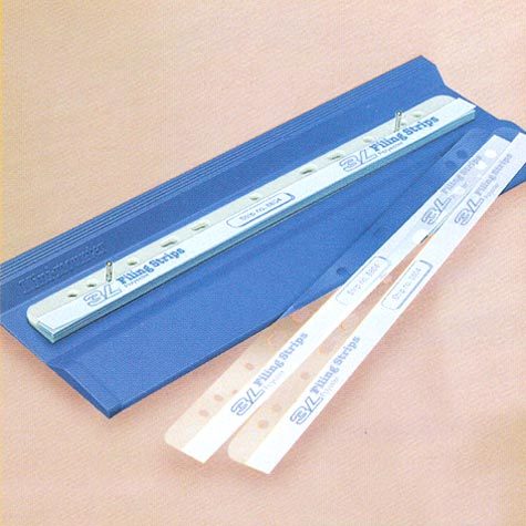 gbc Mini Mounter + 150 filing Strips Mini Mounter  uno strumento efficace per applicare Filing Strip in maniera rapida e precisa.