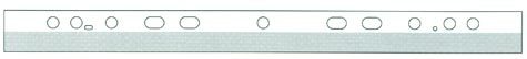 gbc Filestrip autoadesive, archiviazione 4buchi, 295x25mm in poliestere molto resistente anche a temperature elevate. I file strip permettono di archiviare in un classificatore ad anelli tutti i documenti senza necessit di perforarli, come: cataloghi, riviste, statistiche, disegni, documenti legali. I documenti possono essere estratti e consultati senza rovinarli.
