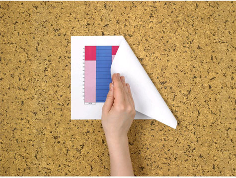 gbc PannelloAffissioneMessaggi 3Mpost-it Memoboard558, 45x58cm bacheca da parete con superficie autoadesiva attacca-stacca, effetto sughero, 45x58cm. Senza cornice. Ideale per conservare i tuoi messaggi, promemoria ed appuntamenti tutto in un solo spazio. Mai pi puntine!.