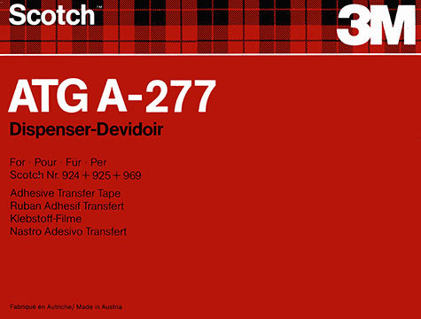 legatoria Pistola applicatrice 3M per nastri Scotch 924, 925, 969 Costruzione originale Scotch-3M interamente in metallo. Prodotto per un uso intensivo-industriale. Prodotto originale austriaco. MADE IN AUSTRIA.