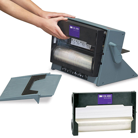 gbc Plastificazione 2lati. Cartuccia 3M DL1001    Plastifica il fronte e il retro del documento. Cartuccia di film larghezza 30.4cm, lunghezza 30.4 metri. Per formati A3 o inferiori. Spessore plastificazione (per lato): 73.5micron.