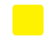 wereinaristea Bollini autoadesivi quadrati colorati, GIALLO, 15x15mm in rotolo da 2832 etichette API12475