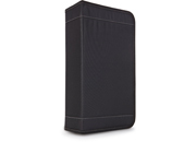 gbc Porta 24 cd-dvd con cerniera Custodia per il trasporto e l`archiviazione dei cd. Materiale high-tech protegge i cd dell`acqua, urti, polvere e calore. Zip su 3 lati per la massima facilita` di accesso e sicurezza. Dimensioni 29x17.8x3cm. Colore nero ATA020961