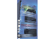 gbc Torre porta 17 CD. NERO Dimensioni: 14,4x13x26,5cm. Modulare ed impilabile sia in orizzontale che in verticale. Contiene 17 CD nella loro scatola in plastica (juwel case) . Materiale: plastica antiurto ATA14960