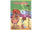 gbc Quaderno Maxi Il circo matto, formato A4, riga B (3 elementare) con margine, 64 facciate, carta da 65gr, rilegatura con punto metallico a sella, senza frontespizio BLA1770a