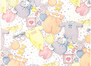 carta Carta regalo, pigiamini, A4, 65gr Carta patinata da 65gr/mq. Formato: 100x70cm BRA1149