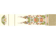 gbc Segnalibro in carta pergamena con fregi in similoro BRA3293