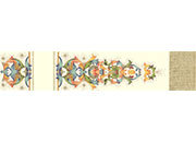 gbc Segnalibro in carta pergamena con fregi in similoro BRA3294