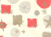 carta Carta Regalo avorio con stelle Carta patinata da 65gr/mq. Formato: 100x70cm BRA3401