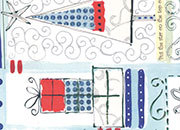 carta Carta Regalo AzzurraAlberiRegali, A4, 65gr Carta patinata da 65gr/mq. Formato: 100x70cm BRA3409