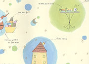 carta Carta Regalo avorio babbo natale Carta patinata da 65gr/mq. Formato: 100x70cm BRA3422