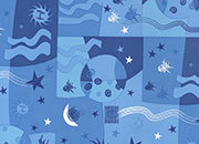 carta Carta Regalo FantasiaBluAzzurra, A4, 65gr Carta patinata da 65gr/mq. Formato: 100x70cm BRA3463