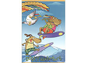 gbc Quaderno Maxi Broom�Broom, formato A4, quadro da 5mm 80 facciate, carta da 80gr, rilegatura con punto metallico a sella, con frontespizio CEL319e