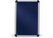 gbc LavagnaNera, GommaDahle. CaratteriMobili, 45x30cm con scanalature per lapplicazione di lettere e numeri, superficie posteriore in fibra bianca con melammina, cornice in alluminio, angoli in plastica grigia. Set di montaggio incluso. Made in Germany. DAHr095142