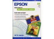 consumabili C13S041106  EPSON CARTA INKJET AUTOADHESIVE A4 167GR 10 FOGLI EPSC13S041106