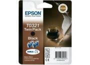 consumabili C13T03214210  EPSON CARTUCCIA INK-JET NERO PACK 2 EPSC13T03214210