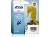 consumabili C13T04864010  EPSON CARTUCCIA INK-JET MAGENTA CHIARO 13ML 430P BLISTER SENZA ANTIACCHEGGIO R/200/220/300/320/340 RX/500/600/620/640 EPSC13T04864010
