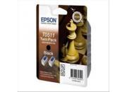 consumabili C13T05114210  EPSON CARTUCCIA INK-JET NERO 49ML 100.000 PAGINE PACK 2 BLISTER SENZA ANTIACCHEGGIO STYLUS COLOR/740/T.BLUE/760/800/850/860/1160/1520 STYLUS SCAN/2000/2500 EPSC13T05114210