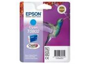 consumabili C13T08024011  EPSON CARTUCCIA INK-JET CIAN0 BLISTER SENZA ANTIACCHEGGIO STYLUS PHOTO R/265/285/360 STYLUS PHOTO RX/560/585/685 STYLUS PHOTO P/50 STYLUS PHOTO PX/650/660/700W/710W/720WD/800FW/810FW/820FWD EPSC13T08024011