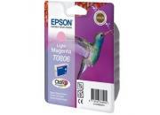 consumabili C13T08064011  EPSON CARTUCCIA INK-JET MAGENTA CHIARO BLISTER SENZA ANTIACCHEGGIO STYLUS PHOTO R/265/285/360 STYLUS PHOTO RX/560/585/685 STYLUS PHOTO PX/650/660/700W/710W/720WD/800FW/810FW/820FWD STYLUS PHOTO P/50 EPSC13T08064011