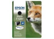 consumabili C13T12814011  EPSON CARTUCCIA INK-JET NERO BLISTER SENZA ANTIACCHEGGIO STYLUS S/22 STYLUS SX/125/420W/425W STYLUS OFFICE BX/305F/305FW EPSC13T12814011