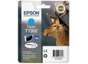consumabili C13T13024010  EPSON CARTUCCIA INK-JET CIAN0 T1302 BLISTER SENZA ANTIACCHEGGIO STYLUS SX/525WD/620FW STYLUS OFFICE BX/320FW/525WD/625FWD/925FWD STYLUS OFFICE B/42WD EPSC13T13024010