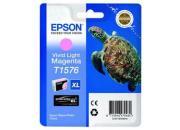 consumabili C13T15764010  EPSON CARTUCCIA INK-JET MAGENTA CHIARO T1576 25,9ML BLISTER SENZA ANTIACCHEGGIO R/3000 EPSC13T15764010