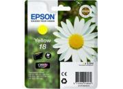 consumabili C13T18044010  EPSON CARTUCCIA INK-JET GIALLO 18 CLARIA HOME PACK 1 BLISTER SENZA ANTIACCHEGGIO EXPRESSION HOME XP-/102/205/305/405 EPSC13T18044010