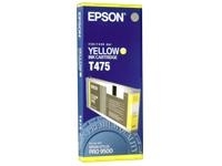consumabili C13T475011  EPSON CARTUCCIA INK-JET GIALLO 220ML STYLUS PRO/9500 EPSC13T475011