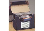 gbc Scatola archivio CURTIS PICCOLA per supporti magnetici 17x9,5 cm, altezza 13cm. Per archiviare economicamente i supporti magnetici. Pu contenere 8 CD, 40 floppy disk, 8 cartucce Zip ESS45413