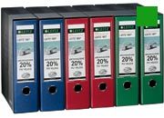 gbc  formato commerciale (23x30cm), dorso 8cm, con custodia. Ex codice Esselte G631800, marchio ESSELTE ess390763180