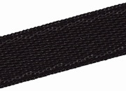 legatoria Segnalibro, raso su2lati, altezza8mm, NERO in segmenti da 44cm EUNp08512