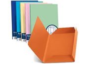 carta Folder 3 Lembi 200, Mix di 5 colori formato BC (24,5X34,5cm), 200gr. 25 cartelline assortite in 5 colori (5 per colore).  FAVA50X434