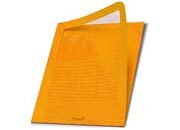 carta Folder con Finestra Luce 140, ARANCIO 56 formato LT (22 x 31cm), 140gr, 10 cartelline FAVA51E124