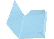 carta Folder Cartellina 3Lembi Acqua200, Azzurro08 formato BC (24,5X34,5cm), 200gr, 25 cartelline FAVA50T434
